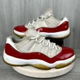 thumbnail image 1 of Ni - ke Ni - ke Air Jordan 11 Retro Low Cherry Red White Mens 8.5 Sneakers 2016 528895-102, 1 of 5