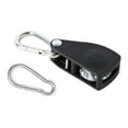 thumbnail image 5 of yotijay Heavy Duty 1/4" Ratchet Anchor Rope Hook, Ratchet Pulley System, Securely Anchor Black, 5 of 9