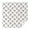 White Cow Happy, variant on White Cow Black Spot Milk Pattern Square Tablecloth,Waterproof Square Table Cover,Wipeable Spillproof Washable Table Cover for Home Kitchen Party Decor 42"X42"(107x107cm)