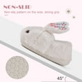 thumbnail image 5 of Boys Girls Shark Rabbit Slippers for Toddler Kids - Cute Plush Warm Non-Slip Indoor Bedroom Winter Shoes, 5 of 5