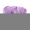 thumbnail image 3 of Tubo de hilo grueso y grueso, hilo gigante para tejer a mano, hilo de lana gigante voluminoso, hilo voluminoso Violeta claro, 3 of 9