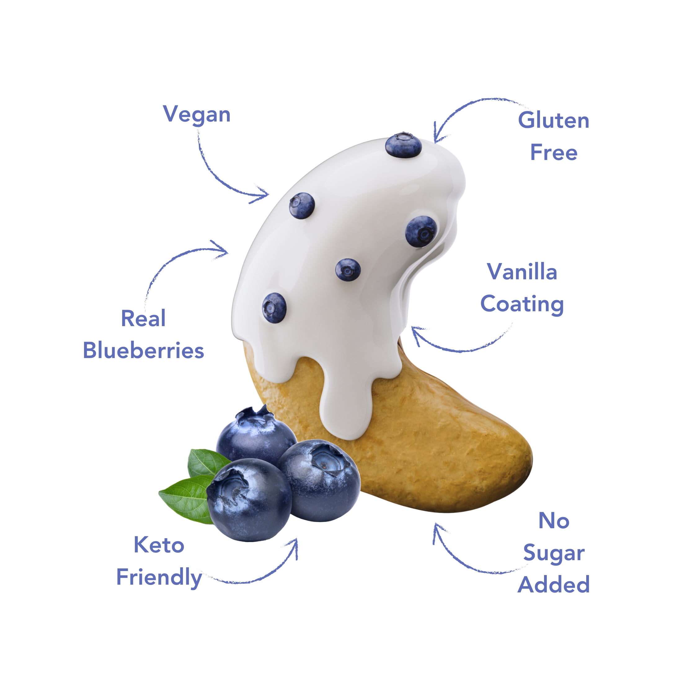 Earthside Farms, Blueberry Vanilla Cashews, 1.5 oz