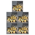 thumbnail image 2 of bedienty Light String Plastic String Light Chain for Party Light Chain Waterproof Home Garden wedding Party Outdoor Holiday Decoration Silver warm white 5Set, 2 of 6