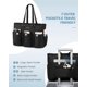 thumbnail image 3 of Bolsa de mano LOVEVOOK para portátil de 17 pulgadas para mujeres y trabajo, bolsa de mano para profe, 3 of 9