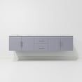 thumbnail image 5 of Lexora Dark Grey Double Bath Vanity and Carrara Marble Top, 5 of 11