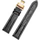 thumbnail image 1 of wonima11 Calfskin Replacement Leather Watch Bands with Deployment Buckle for Men's Wtach Band and Women's Watch Starp 18mm-24mm, 1 of 1
