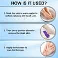 thumbnail image 3 of Foot Pumice Stone 4 Pack Pedicure Stone for Feet Pumice Sponge for Feet Callus Remover and Scrubber Double Sided Pedicure Foot Pumice Stone for Feet and Heels Callus and Dead Skins (Purple), 3 of 7