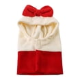 thumbnail image 1 of Gorro de invierno cálido para perros, gorro para gatos, calentador de cuello, bufanda, orejeras, sombrero para mascotas, disfraz, cubre orejas para Rojo M, 1 of 8