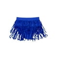 thumbnail image 3 of iEFiEL Kids Girls Shiny Sequins Tassels Briefs Bottoms Dance Performance Competition Underwear Royal Blue 12, 3 of 5
