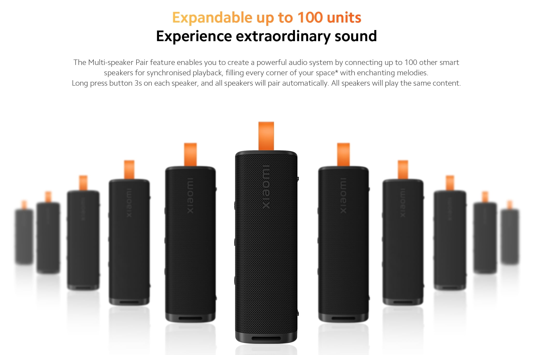ワイヤレススピーカーフォンwireless speaker phoneEMEET Xiaomi Bluetooth Speaker (30W), Sound, True Wireless Stereo