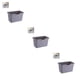 thumbnail image 2 of Wosthever Cubo de basura colgante Cubo de basura para el hogar Cesta de sujeción Contenedores Tazón Mini Gabinete Puerta Cubo de basura para el hogar Type2 NO2 Wosthever CBP232179, 2 of 6
