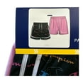 thumbnail image 3 of Champion Girl's Adjustable Waist 2-Pack 2.5" Inseam Active Shorts (Black/Pink. 5/6), 3 of 3