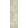 thumbnail image 2 of Addison Rugs Chantille Indoor/Outdoor Transitional Circles Gold Washable Runner Rug, 2'3" x 7'6", 2 of 6