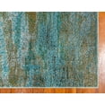 thumbnail image 6 of Unique Loom Jardin Collection Area Rug - Lilly (8' Square Turquoise/Gray), 6 of 7
