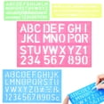 thumbnail image 1 of MasteelfCA 4Pcs Household Spray Stencils Multi-function Letter Stencils Reusable Printing Stencils, 1 of 9