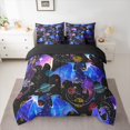 thumbnail image 2 of Homewish Animal Dragon 7-Piece Twin Bedding Sets For Kids Teens,Universe Planet Bedding Comforter Set,Abstract Gradient Galaxy Breathable Sheet Sets,Lightweight Room Decor,Reversible, 2 of 8