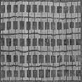 thumbnail image 1 of Ahgly Company Indoor Square Abstract Gray Modern Area Rugs, 4' Square, 1 of 4