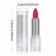 thumbnail image 3 of Halloween Lipstick Matte Lip Gloss Long Lasting Waterproof Lip Color Portable Mini Ice Cream Texture Vintage Gothic Festival Makeup, 3 of 7