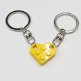thumbnail image 1 of Cute Love Heart- Brick Keychain For Elements Key Ring Jewelry, 1 of 3