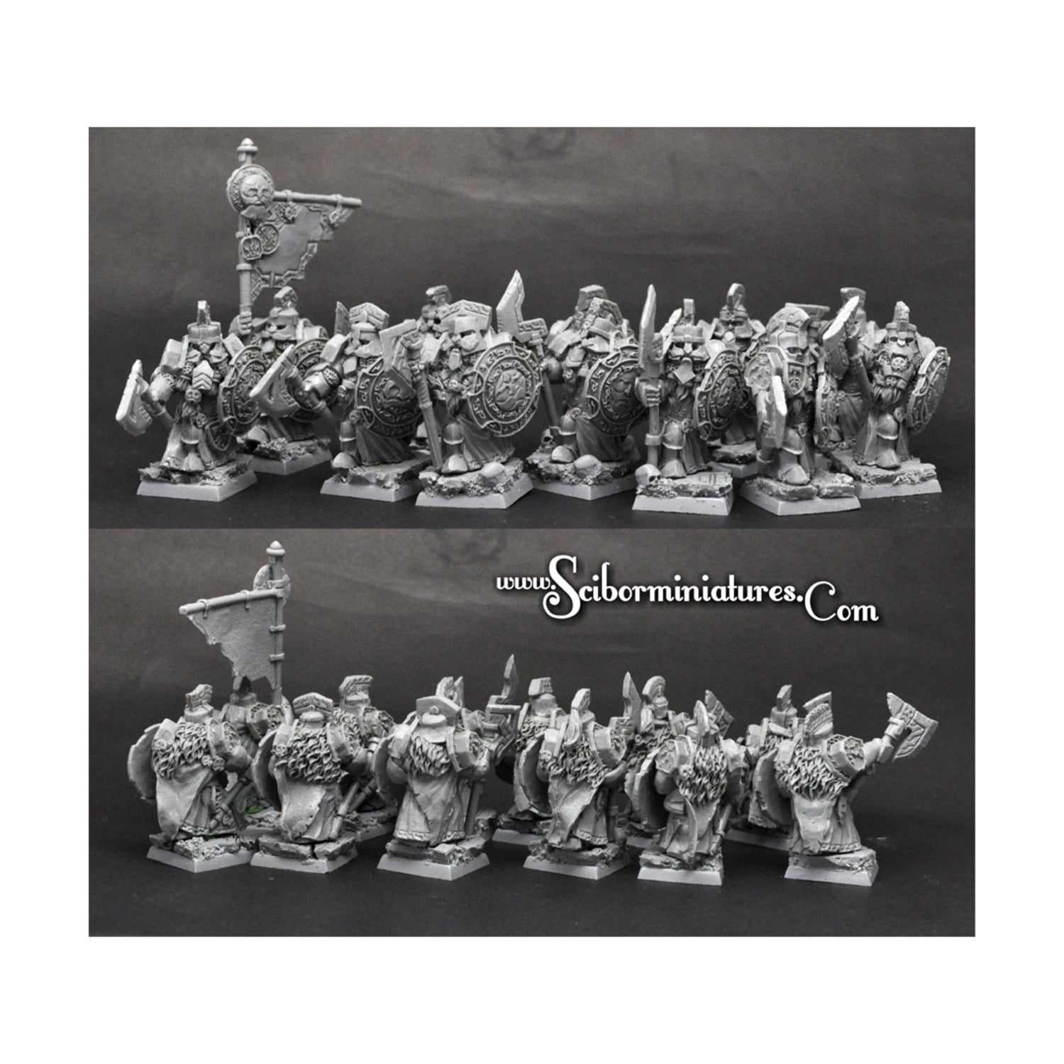 Scibor Monstrous Miniatures Noble Axemen New