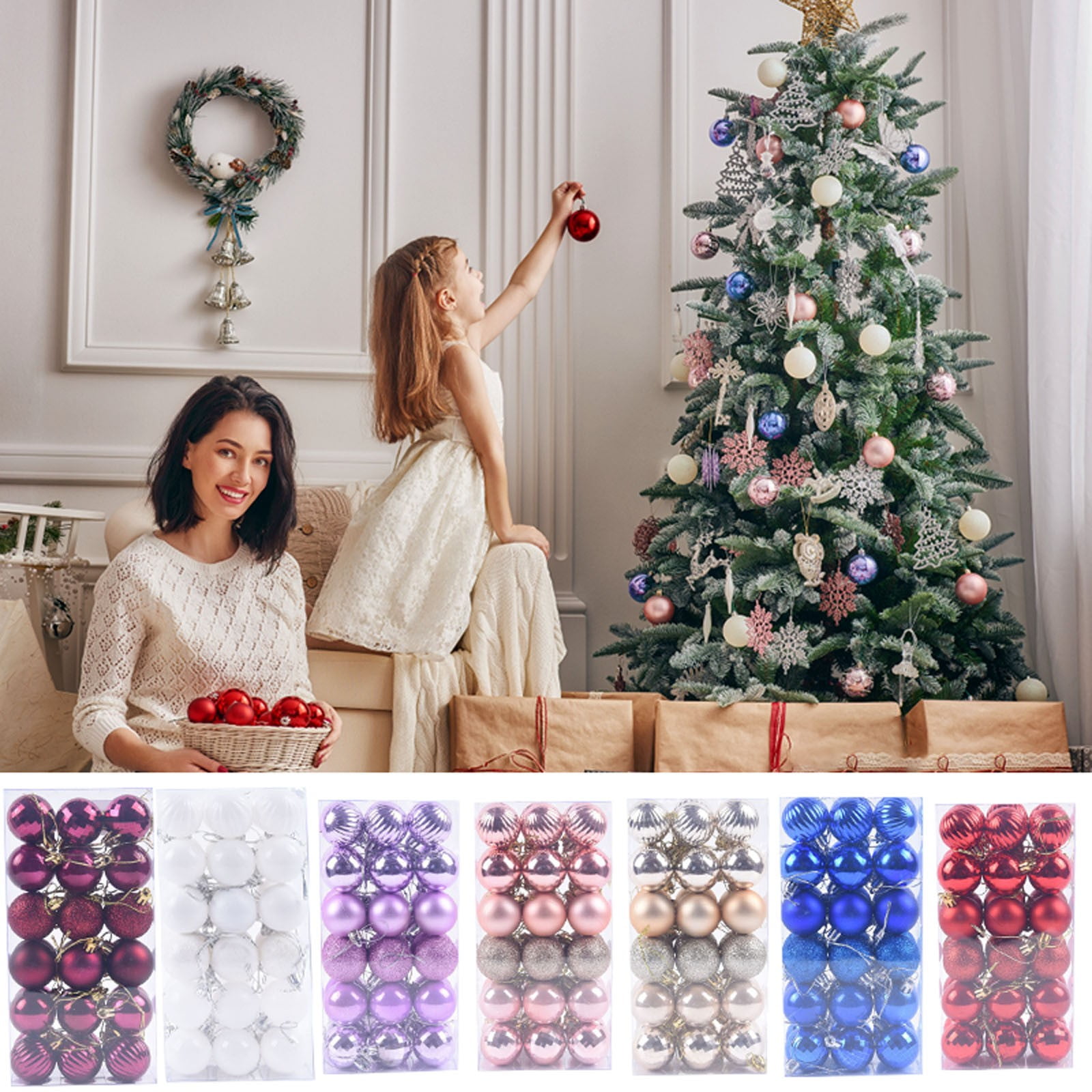 36 Christmas Ornaments With Christmas Balls Christmas Ball Ornaments ...