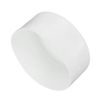 White 120mm Rubber End Caps Round Vinyl Plug Insert Rubber Flexible
