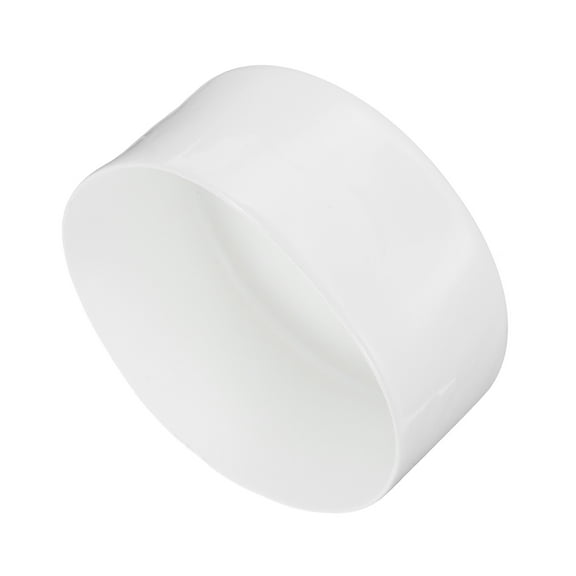 White 120mm Rubber End Caps Round Vinyl Plug Insert Rubber Flexible
