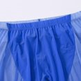 thumbnail image 3 of TANBOM Men's Spliced Mesh Stretchy Lightweight Loungewear Pants, Blue, 1-Pack, XL, 3 of 6