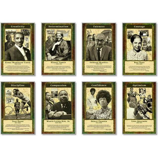 North Star Teacher Resource NST3056BN Leaders & Achievers Bulletin Board Set - Set of 2