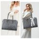 thumbnail image 2 of Bolsa para portátil MOSISO de piel sintética de 15.6 a 16 pulgadas para mujer, gris, 2 of 7