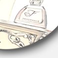thumbnail image 3 of Designart 'Roses, Fragrance and Glamour Belle Parfum' Art Mural en Métal - Disque de 36, 3 of 5