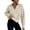 Beige, variant on Gkeoshab Sweaters for Women Women's Long-Sleeve Loose-Fit Round-Neck Sweater for Fall and Winter Beige L