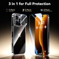 thumbnail image 4 of Funda de teléfono Opxyl que no amarillea para iPhone 16 Pro Max, transparente, 4 of 6