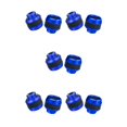 thumbnail image 2 of maskred 2 Pieces Aluminum Alloy Motorbike Protector Replacement Front Fork Cups Crash Modification Professional Competition Blue 5Set, 2 of 6