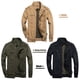 thumbnail image 5 of TFixol Chaquetas de algodón para hombre Chaquetas militares, 5 of 8