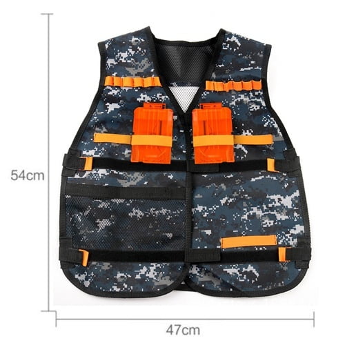 Combat Vest Jacket for Training Elite Team with Storage Pockets Outdoor 