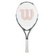 Wilson Raquette de Tennis Ouverte Junior US, 25" L, Noir/blanc - 55063 – image 1 sur 1