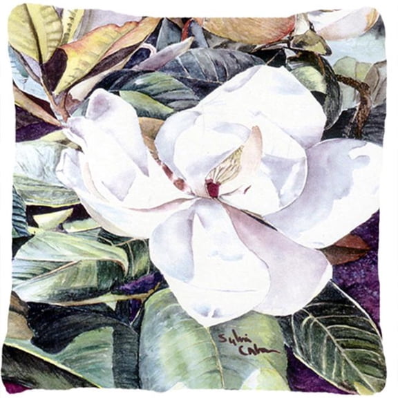 Flower - Magnolia Decorative Indoor & Outdoor Fabric Pillow