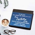 thumbnail image 2 of Dad Wallet Card Father's Day Gifts from Son Daughter Metal Engraved Wallet Card Inserts Birthday Christmas Presents for Papa Daddy-Best Father Blue 06, 2 of 5