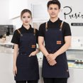 thumbnail image 5 of HomeLife Waterproof Kitchen Apron with Pockets for Men Women Cleaning Pinafore Waist Tie Shop Work Uniform BBQ Gift, 5 of 13