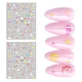 thumbnail image 4 of Kripyery 1 Sheet Nail Sticker Removable Easy to Stick DIY Nail Art Decoration Self-adhesive Cloud Star Pattern Nail Art Decal Salon Accessories, 4 of 7