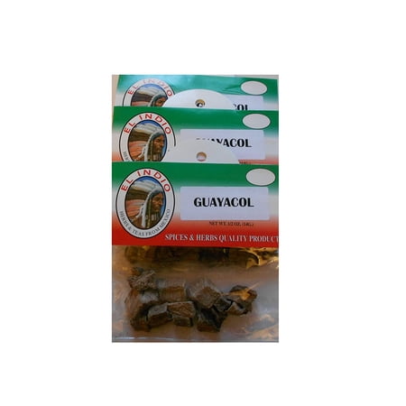 El Indio Tea/ Hierba Guayacol-Dried Natural Herbs Net Wt. 1/2 oz. (14 g)-3 Pack