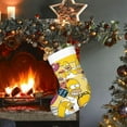 thumbnail image 6 of Simpsons Christmas Stocking Xmas Decorative Sock Double-Sided Print Hanging Gift Sock For Party & Tree Decoration 1pcs, 6 of 8