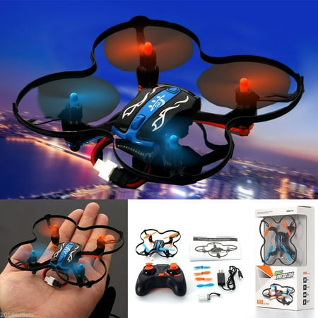 MINI RC Quadcopter UFO 2.4GHz 4CH 6-Axis GYRO Nano Helicopter Drone RTF (Best Rtf Rc Helicopter)