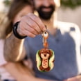 thumbnail image 4 of Cartoon Hamburger Dachshund Keychain, Cute Dog Keychain Bag Charm Keyring Pendant for Handbag Purse Car Keys Accessories, 4 of 7
