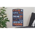 thumbnail image 2 of Detroit Tigers 11" x 19" In This House Sign, 2 of 2