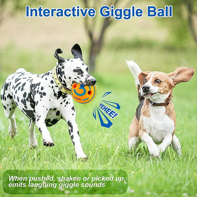 Giggle Ball Pet Interactive Dog Toys Wobble Ball Play Training