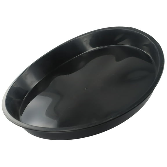 2Pcs Black Plastic Plant Saucers For Pots Round Pp Water Trays For Indoor Outdoor Plants 4/6/7/8/10 Inch Flower Pot Drainage Trays Decor 10 Inch