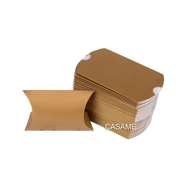 Caja de Papel Kraft de colores para dulces, bolsas de embalaje para regalos de Navidad, recuerdos de boda, decoraciones para fiestas de cumpleaños, 10/20/30 piezas