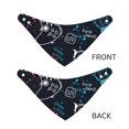 thumbnail image 6 of Kll Joystick Gamepad Dog Bandanas,Triangle Reversible Pet Scarf For Small Medium Large And Extra Large Dogs-Medium, 6 of 8